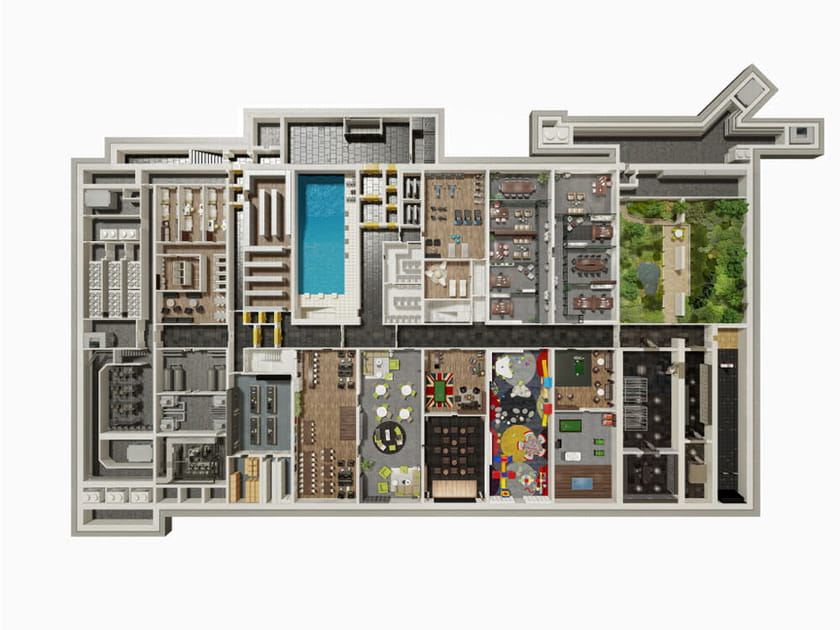 Premier niveau du bunker