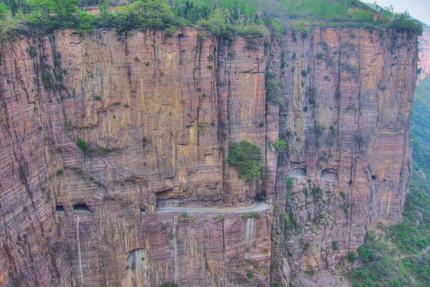 Le tunnel de Guoliang en Chine