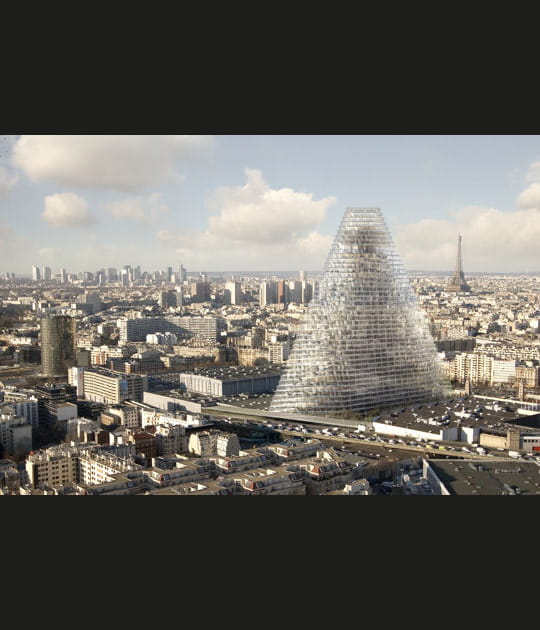 Une tour Triangle au sud de Paris