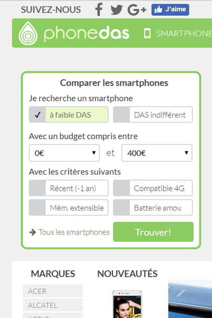 Evitez de griller votre cerveau en choisissant un smartphone moins agressif