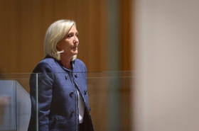 Proc&egrave;s RN: Le Pen d&eacute;nonce une &quot;d&eacute;cision politique&quot; mais y croit encore pour 2027