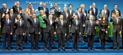 photo de famille du g20 de séoul en 2010 