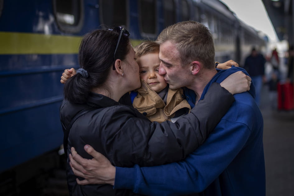 1&nbsp;an de la guerre en Ukraine&nbsp;: retrouvailles