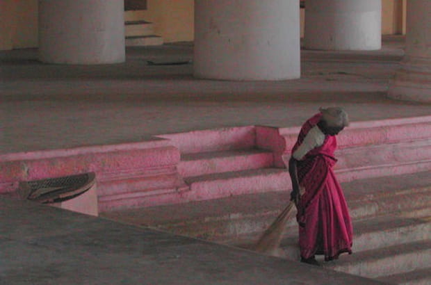 Les marches du palais