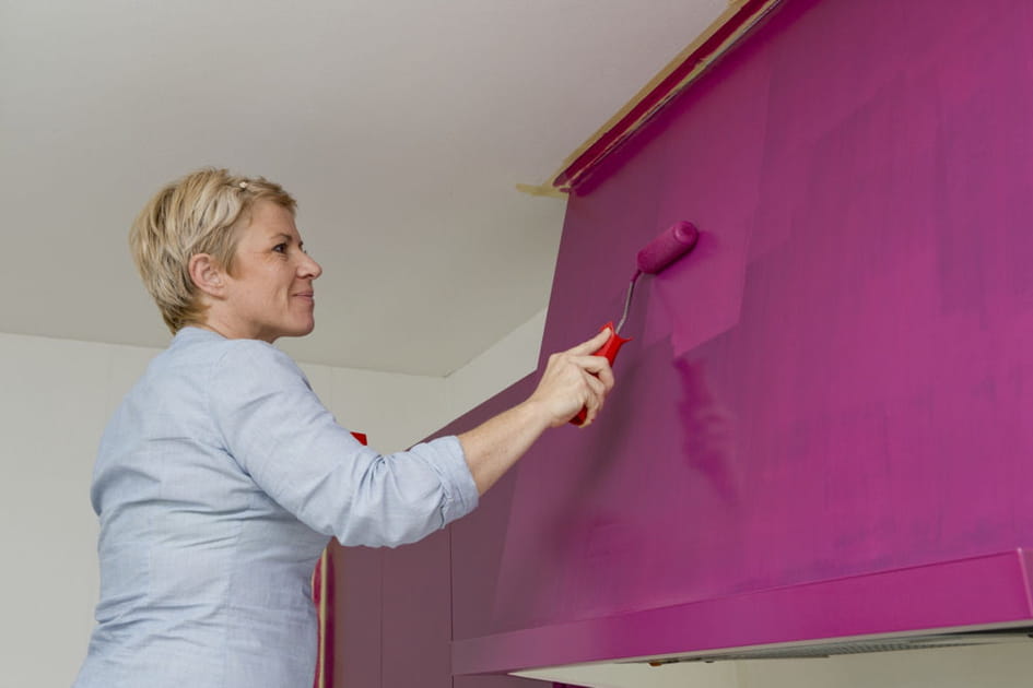 Peinture de la hotte