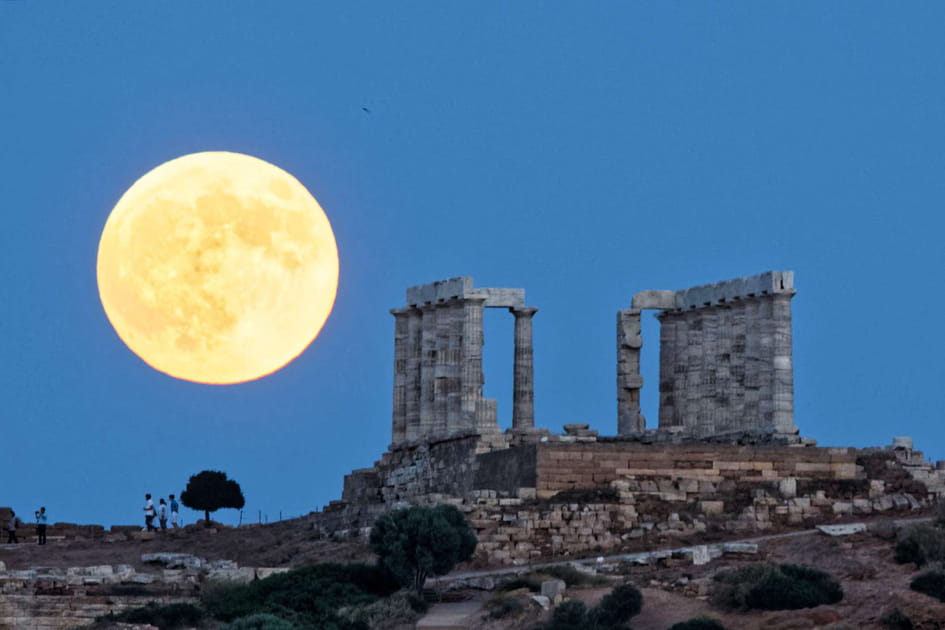Les plus belles images de la &quot;lune de sang&quot;
