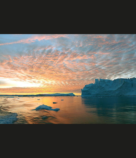 Fjord d'Ilulisat, Groenland