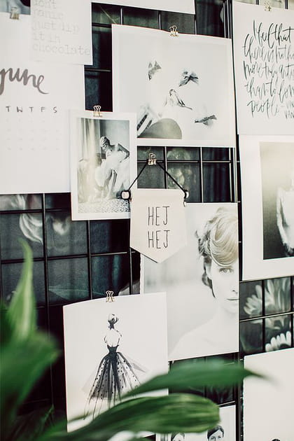 Un mood-board graphique