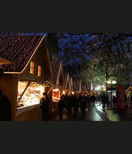 Le village de No&euml;l &agrave; Nancy