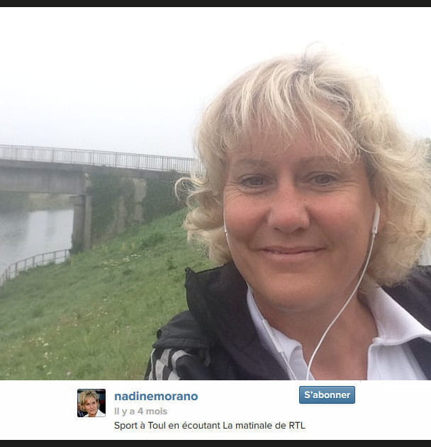 Nadine Morano la sportive
