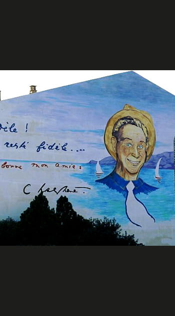 Maison natale de Charles Trenet &agrave; Narbonne, Aude