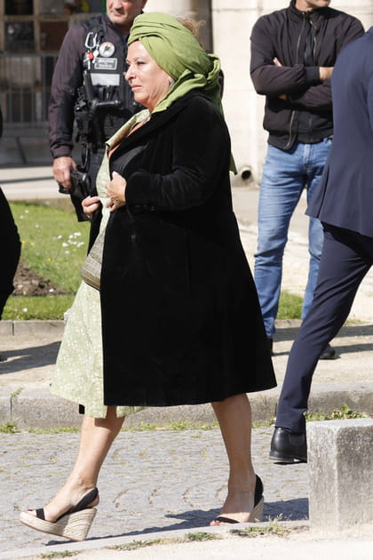 PHOTOS. Les personnalit&eacute;s pr&eacute;sentes aux obs&egrave;ques de R&eacute;gine