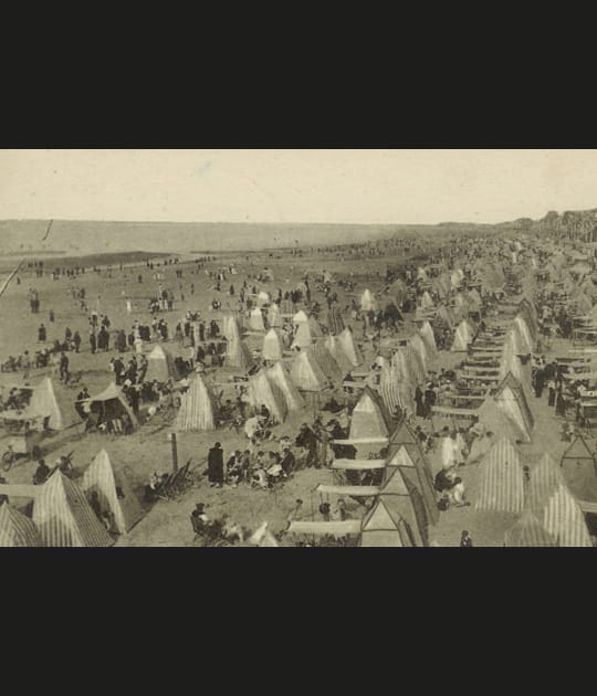 Sur la plage de Malo-les-Bains