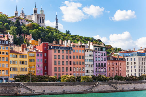 Lyon, entre Saône et Rhône