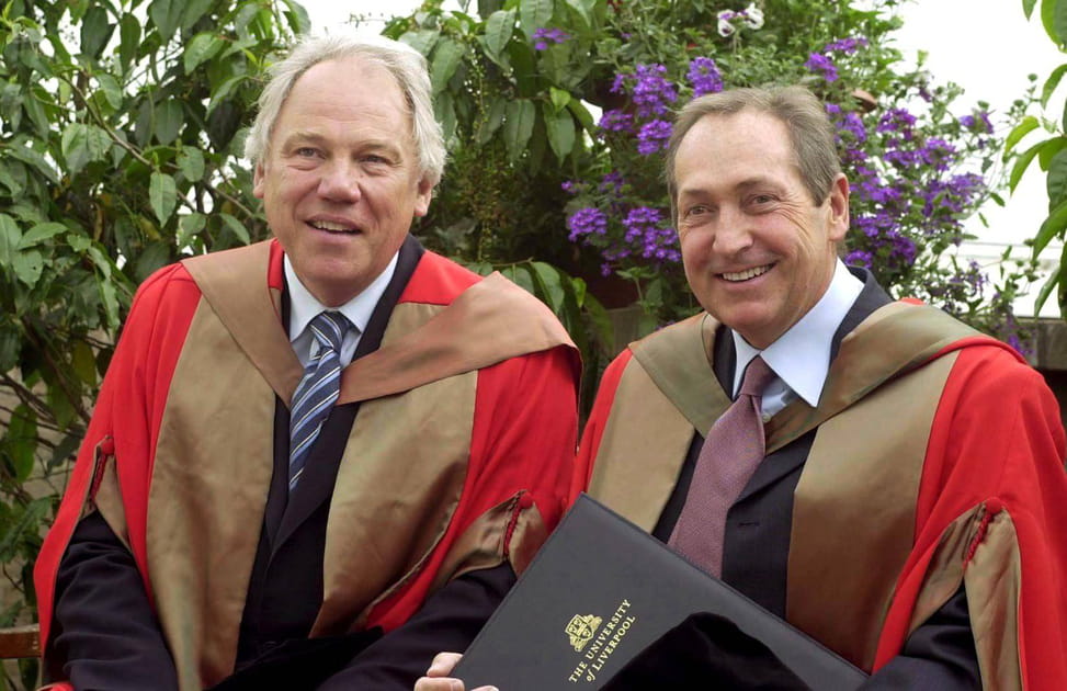 Honor&eacute; par l'Universit&eacute; de Liverpool...