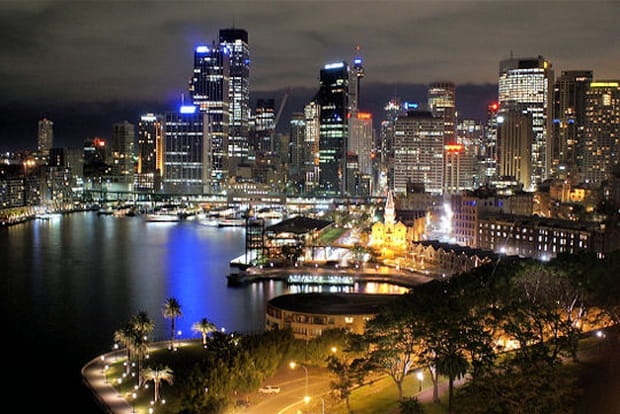 Sydney by night