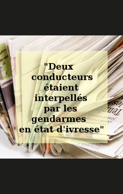 Qui &eacute;tait saoul&nbsp;?