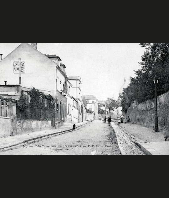 La rue de l'Abreuvoir