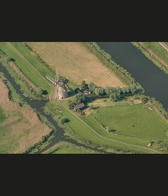 Le r&eacute;seau des moulins de Kinderdijk-Elshout
