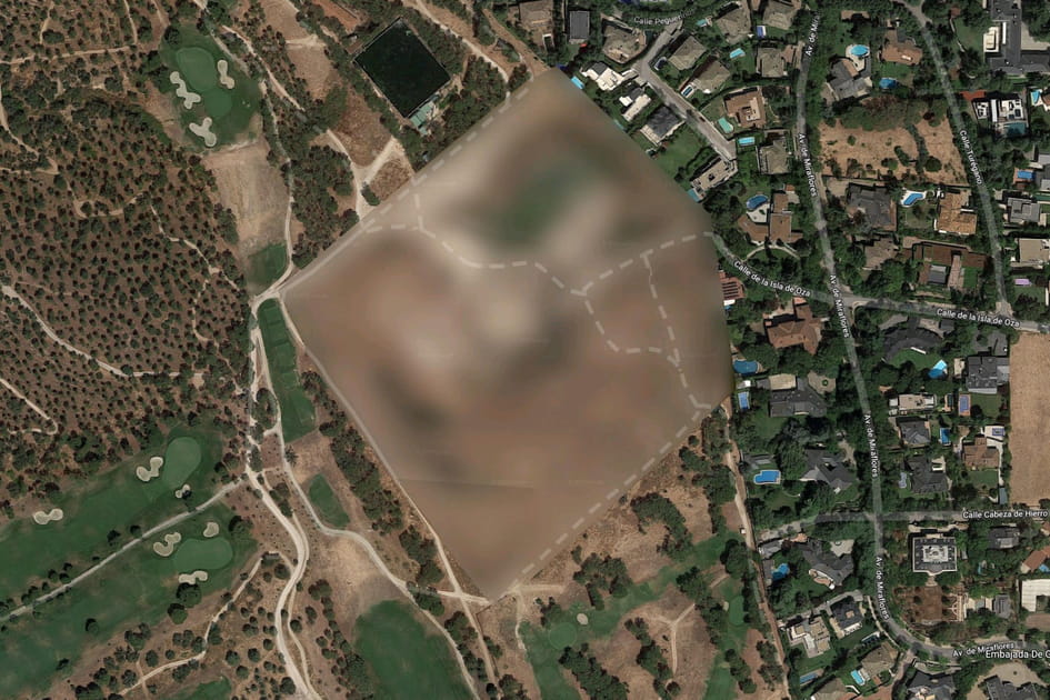 Une base militaire &agrave; Madrid, Espagne