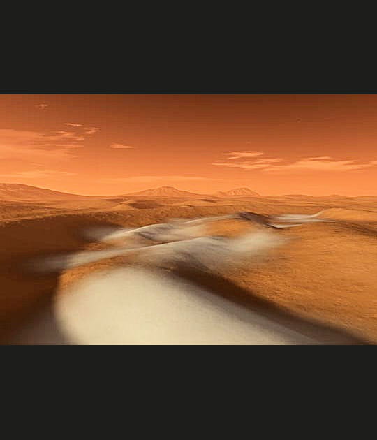 Traces d'eau sur Mars