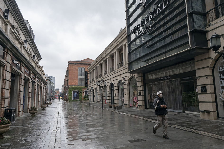 En quarantaine &agrave; Wuhan