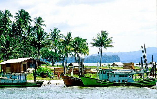 Embarcations à Mersing