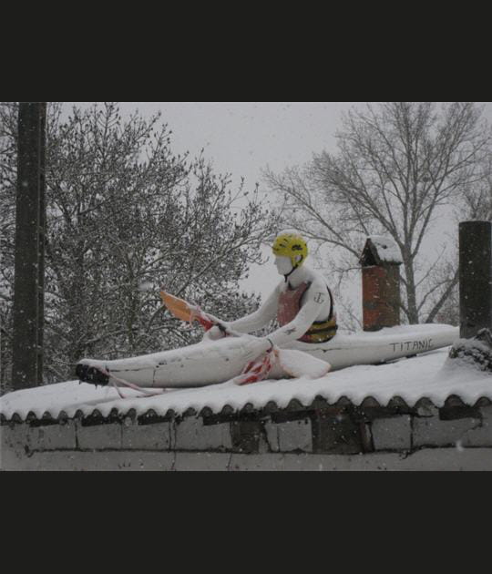 Kayak des neiges