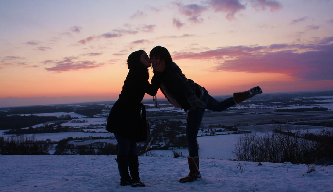 England under the snow