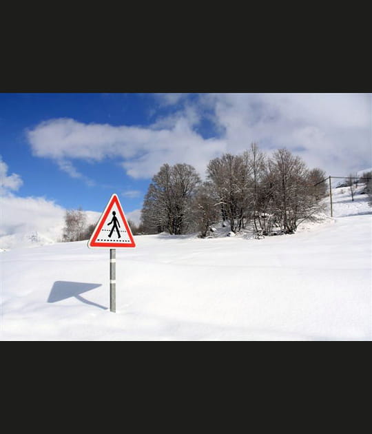 Passage pi&eacute;ton&nbsp;? R&eacute;serv&eacute; aux porteurs d'apr&egrave;s-ski&nbsp;?