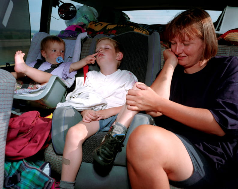 Dans la Renault Espace