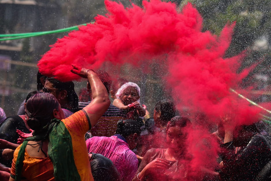 Holi &agrave; Mumbai