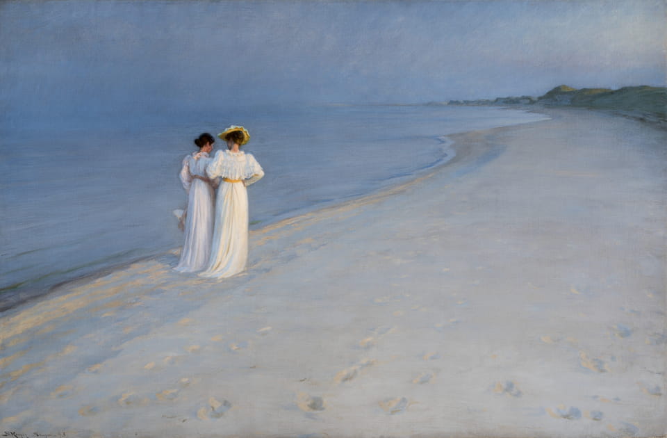 L'heure bleue de Peder Severin Kr&oslash;yer, &agrave; Paris