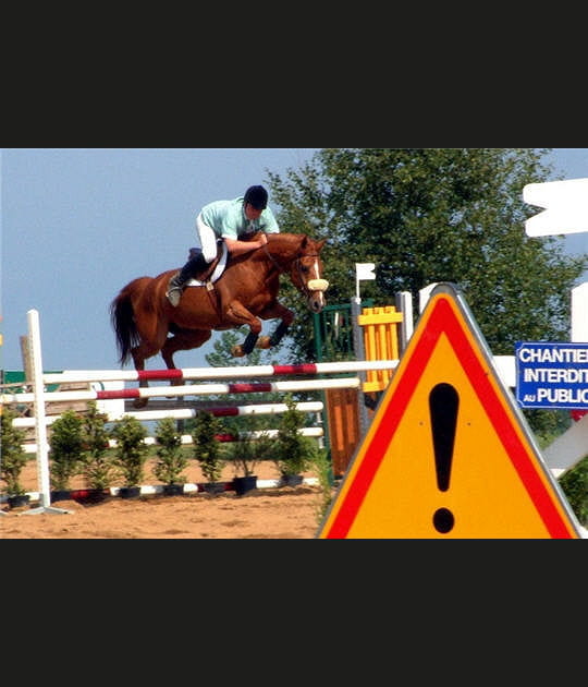 Saut d'obstacles&nbsp;: attention danger&nbsp;!