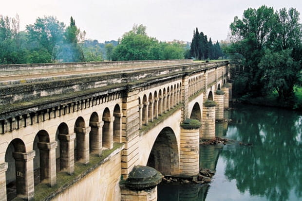 Le pont-canal de l'Orb