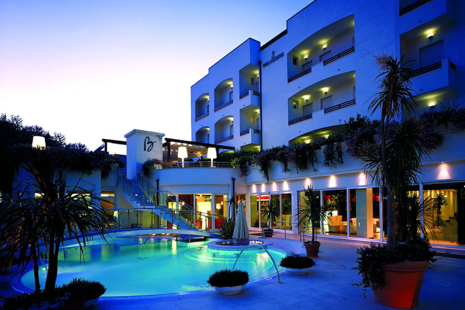 2- Hotel Belvedere &agrave; Riccione, en Italie