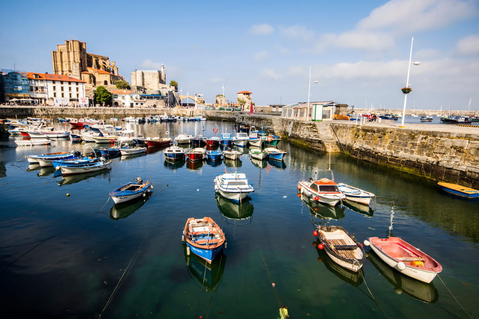 Castro Urdiales, en Espagne