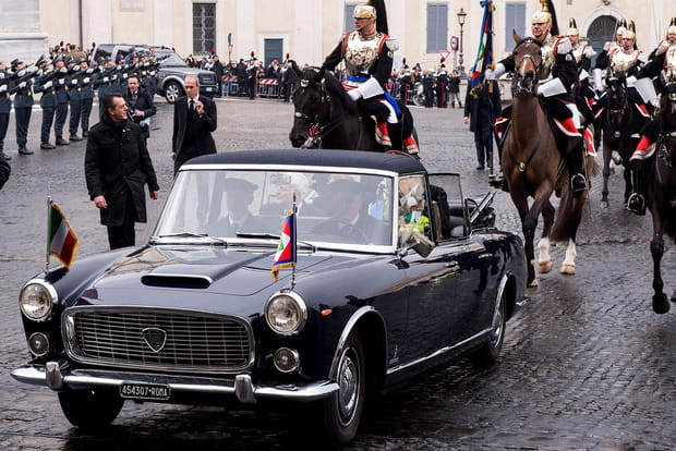 La Lancia du président italien