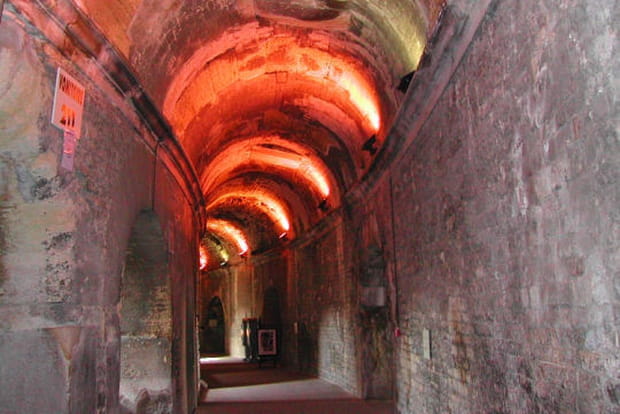Les dessous des arènes de Nîmes