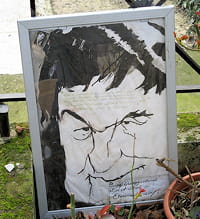 la tombe de desproges au père lachaise 
