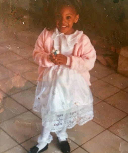 Angélique Angarni-Filopon, Miss France 2025, quand elle était enfant