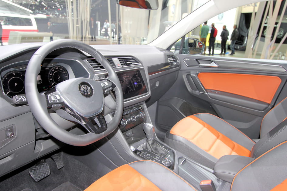 L'int&eacute;rieur du Tiguan