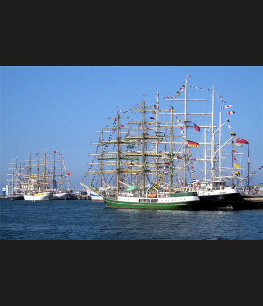 Les grands voiliers &agrave; Cherbourg