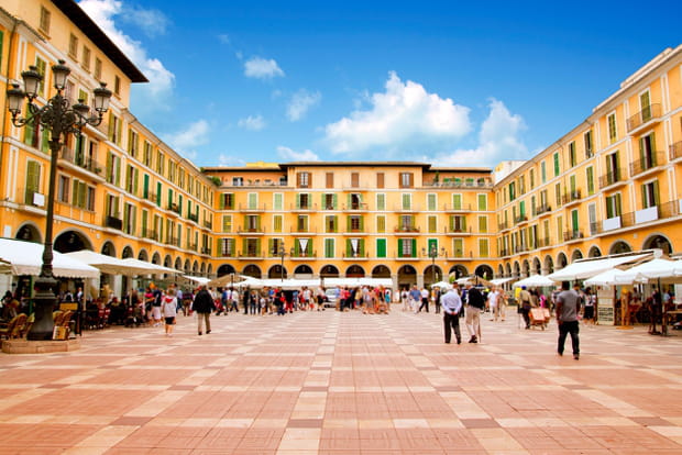 Le meilleur des Baléares : La Plaza Mayor de Palma
