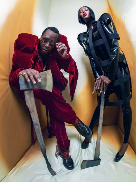 Naomi Campbell et Sean Diddy Combs dans le Calendrier Pirelli 2018