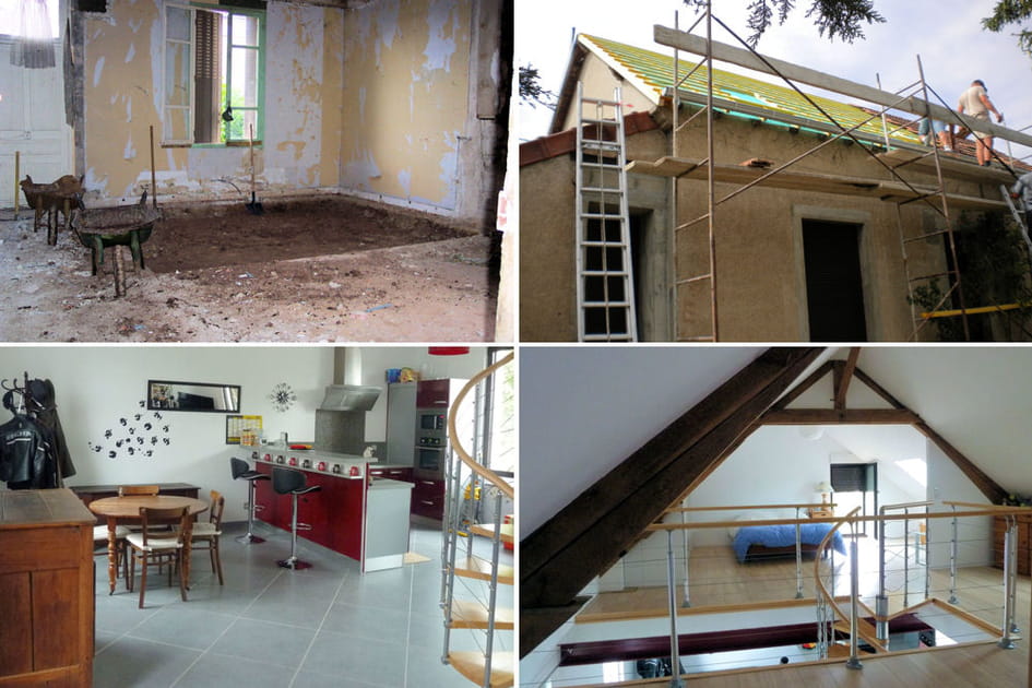 R&eacute;novation compl&egrave;te d'une maison dans le Cher