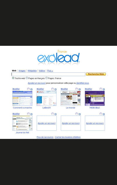 Exalead&nbsp;: le plus pratique