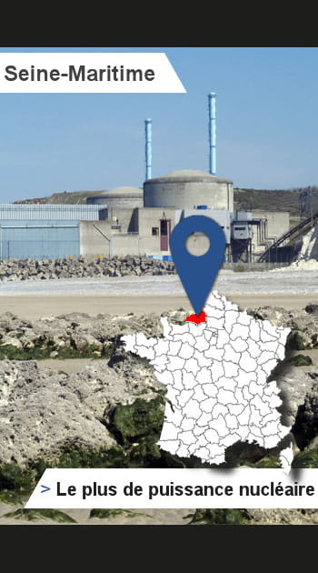 76 &ndash; Seine-Maritime&nbsp;: la&nbsp;plus grande puissance nucl&eacute;aire