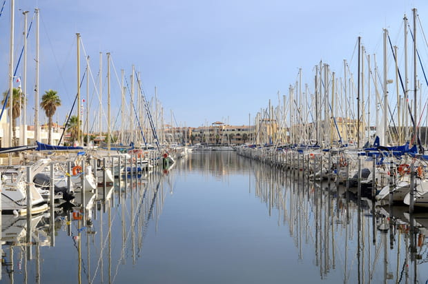 Port Leucate, entre flamants roses et saveurs marines