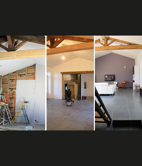 Le salon prend forme